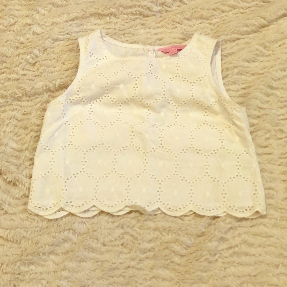 Girls Lily Pulitzer crop top